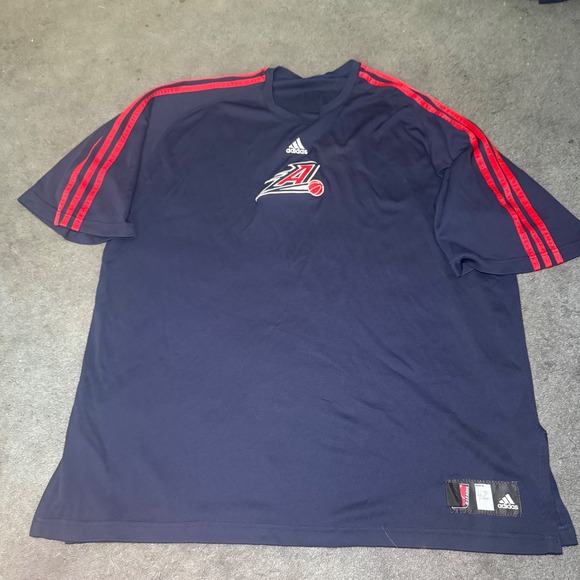 adidas Other - Adidas Anaheim Arsenal NBA D-League Shooting Shirt Navy Blue Player Issued 2X